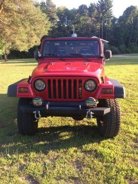 clean 1999 Jeep Wrangler Sport 4&#215;4 for sale