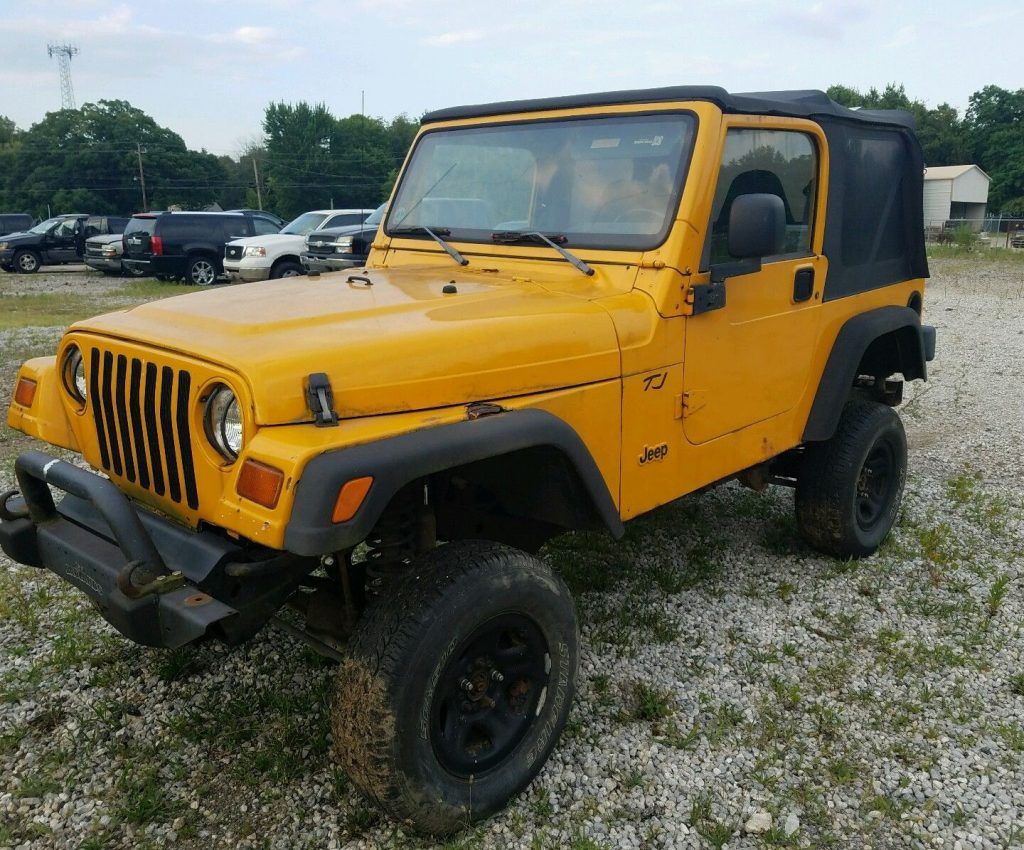 lifted 1998 Jeep Wrangler 4×4
