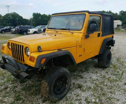 lifted 1998 Jeep Wrangler 4&#215;4 for sale