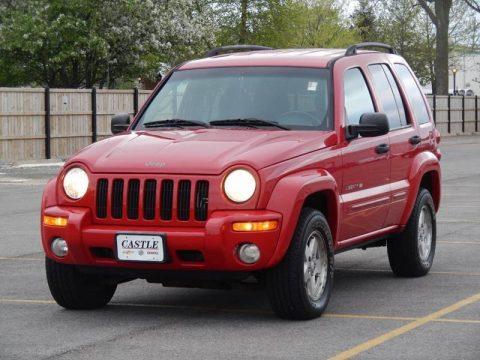 clean 2002 Jeep Liberty Limited 4&#215;4 for sale