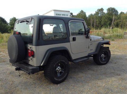 really clean 2000 Jeep Wrangler Sport 4&#215;4 for sale