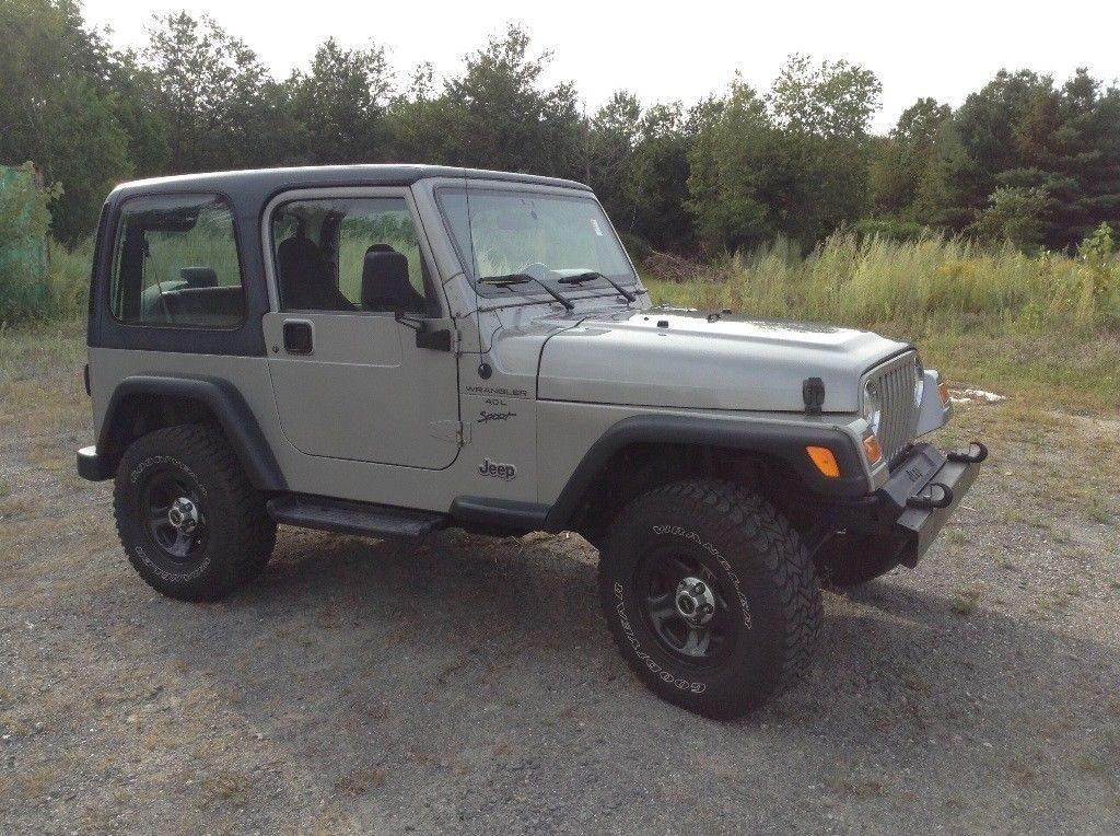 really clean 2000 Jeep Wrangler Sport 4×4