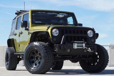 lifted 2008 Jeep Wrangler Unlimited X 4&#215;4 for sale