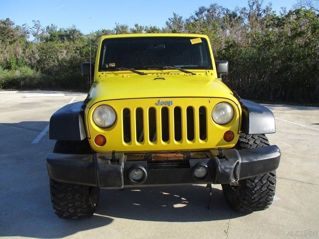 water damage 2008 Jeep Wrangler Unlimited Rubicon 4×4
