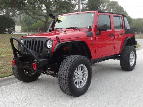 lifted 2010 Jeep Wrangler Unlimited Sport 4&#215;4 for sale