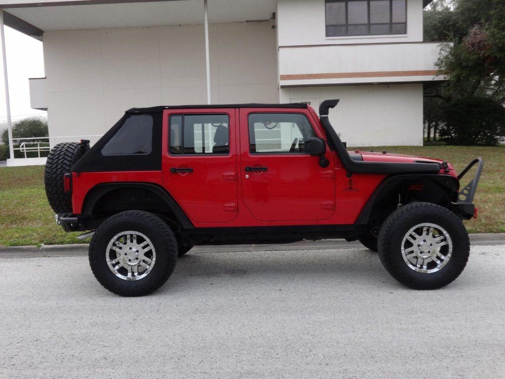 lifted 2010 Jeep Wrangler Unlimited Sport 4×4