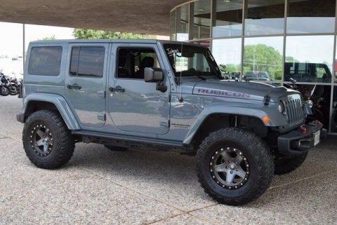 Lifted 2014 Jeep Wrangler Unlimited Rubicon 4&#215;4 for sale