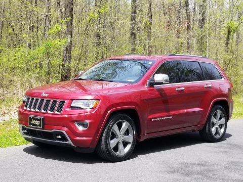 low miles 2014 Jeep Grand Cherokee Overland 4&#215;4 for sale