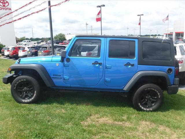 clean 2015 Jeep Wrangler Unlimited 4×4
