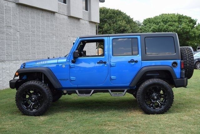 loaded 2015 Jeep Wrangler Unlimited Sport Lifted 4×4