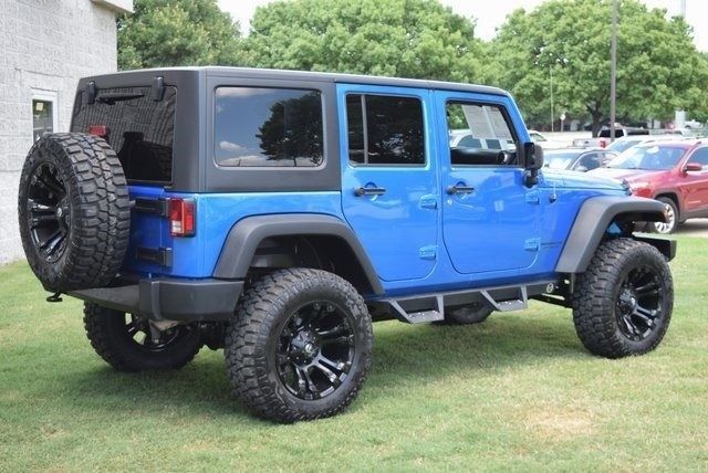 loaded 2015 Jeep Wrangler Unlimited Sport Lifted 4×4