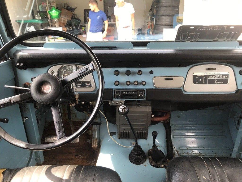 everything original 1973 Toyota Land Cruiser Fj40 4×4
