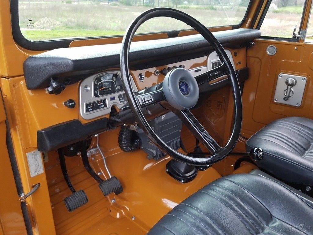 restored 1973 Toyota Land Cruiser 4×4