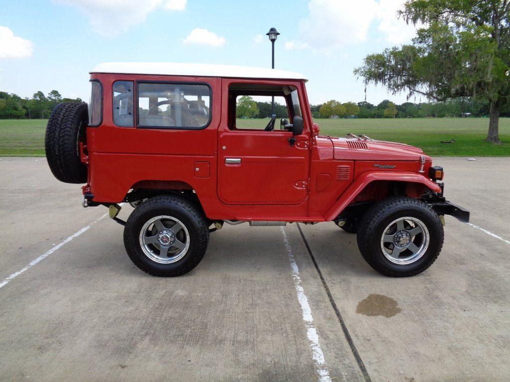 restored 1981 Toyota Land Cruiser Deluxe 4×4