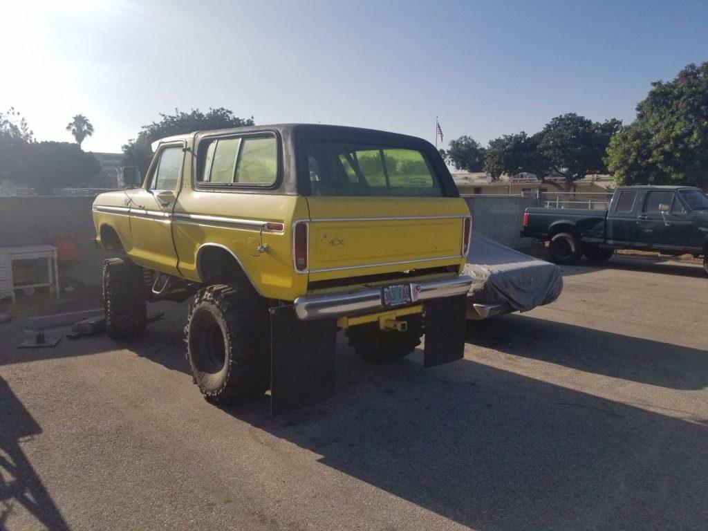 completely customized 1979 Ford Bronco Ranger 4×4