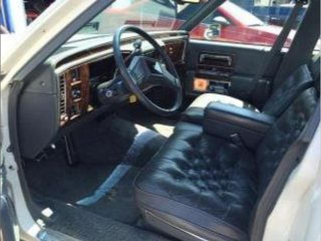 custom lifted 1991 Cadillac Brougham hearse 4×4