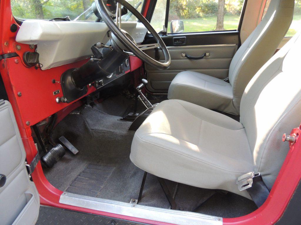 perfectly restored 1983 Jeep CJ Renegade 4×4