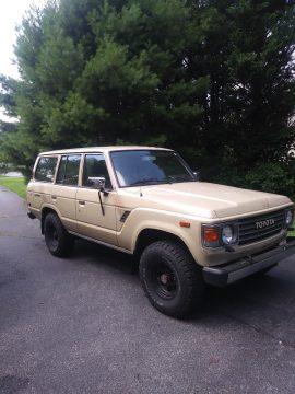 solid 1987 Toyota Land Cruiser FJ60 4&#215;4 for sale