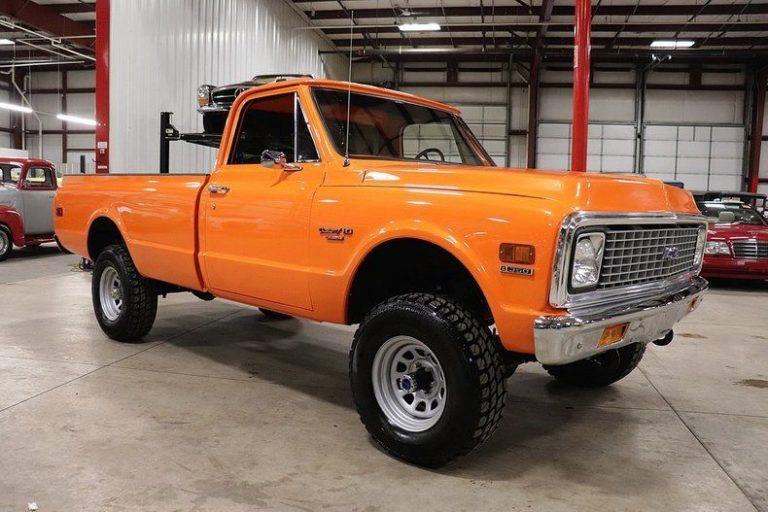 vintage 1972 Chevrolet K10 Pickup 4×4 for sale