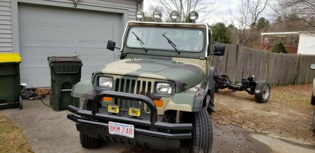 solid 1992 Jeep Wrangler 4×4