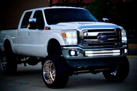 well customized 2011 Ford F 250 Superduty Diesel 4&#215;4 for sale
