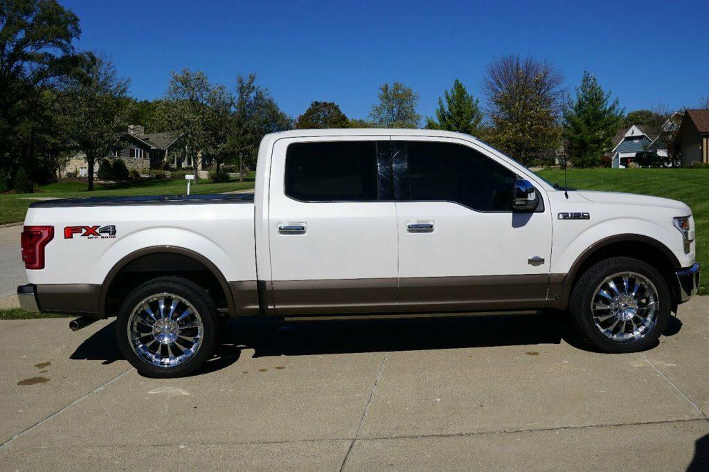 clean 2015 Ford F 150 King Ranch 4×4