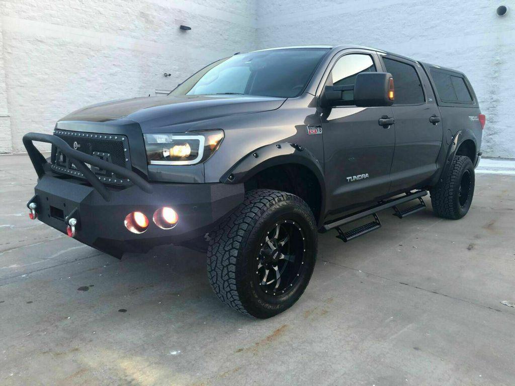 nicely modified 2011 Toyota Tundra TRD SuperCharged 4×4