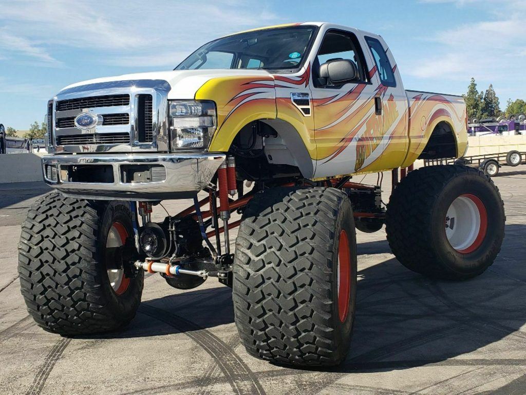 real classic 2008 Ford F 250 Overtime Monster Truck 4×4