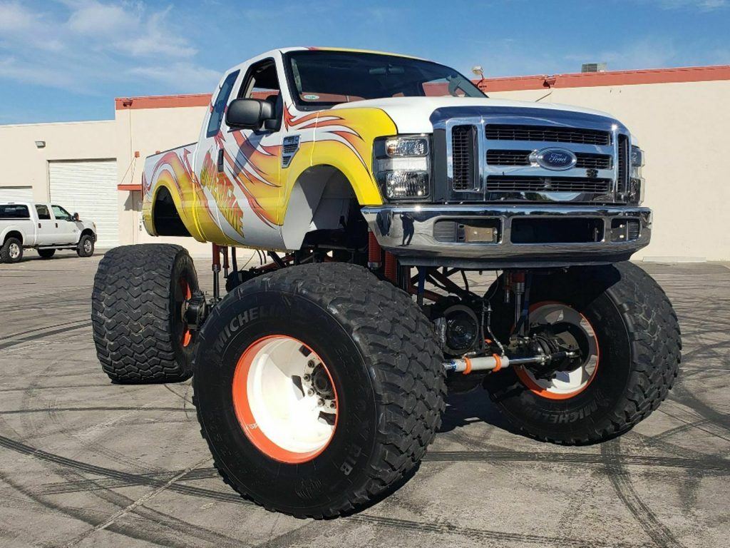 real classic 2008 Ford F 250 Overtime Monster Truck 4×4