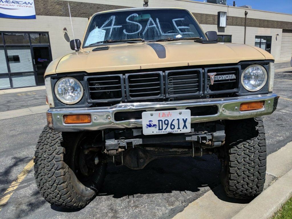 fuel injected 1979 Toyota SR5 Pickup 4×4