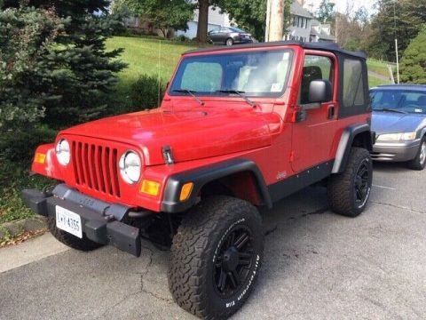 low miles 2003 Jeep Wrangler Sport 4&#215;4 for sale