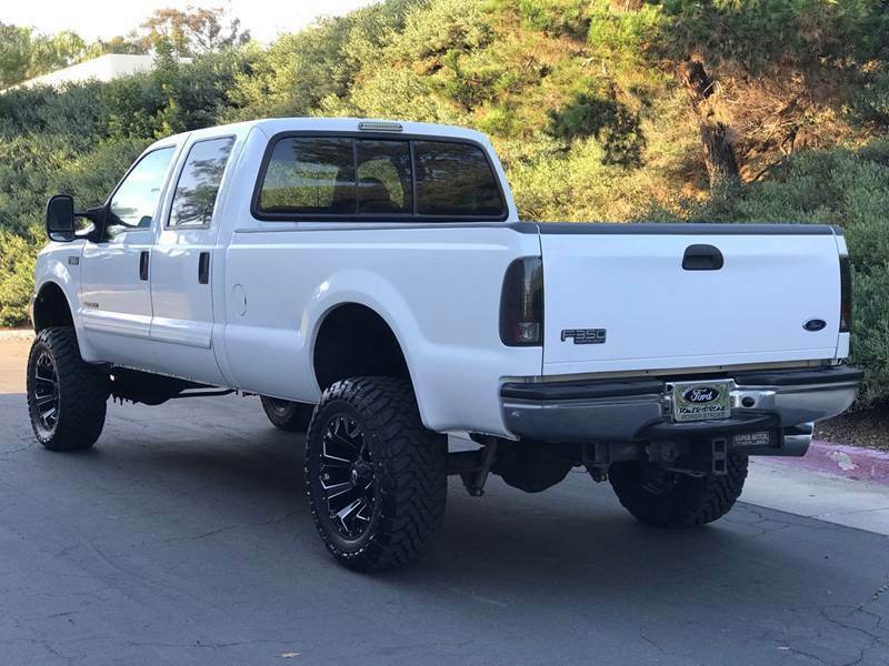 many upgrades 2001 Ford F 350 XLT long bed pickup 4×4