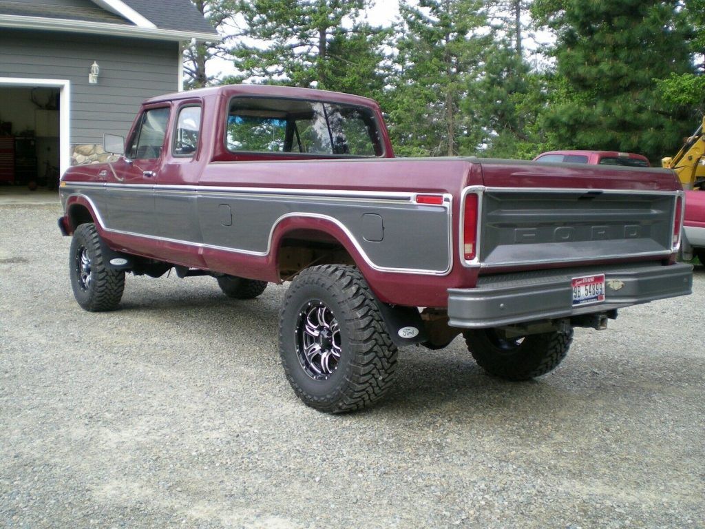 perfectly customized 1979 Ford F 250 Custom pickup 4×4