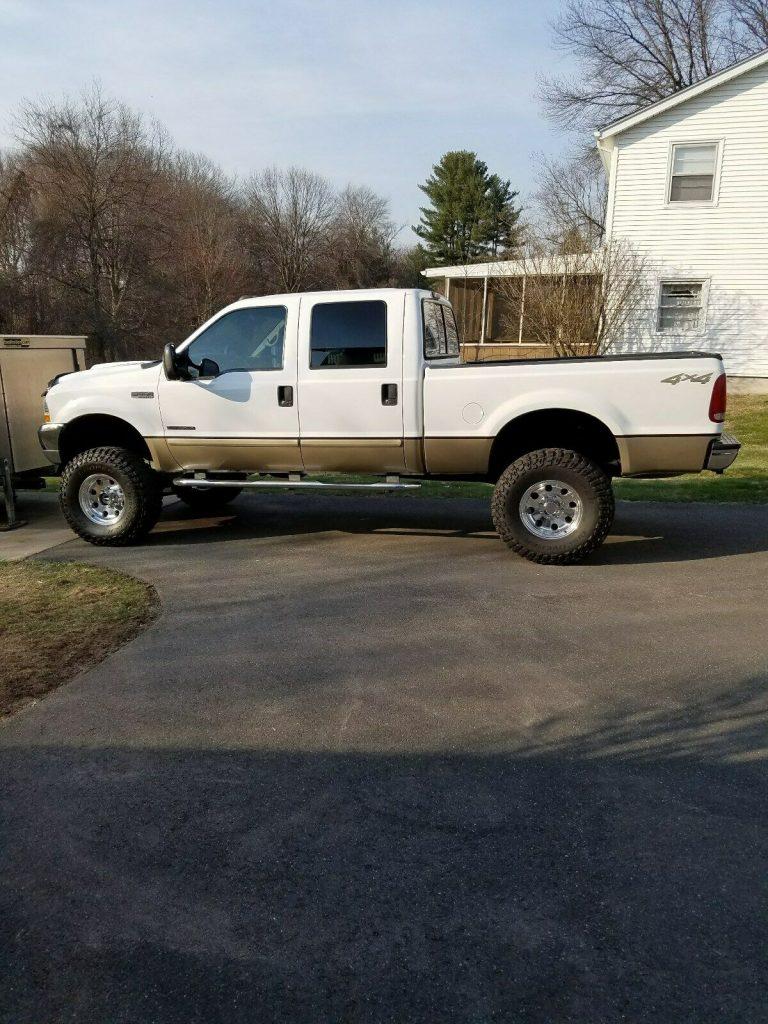 excellent shape 2001 Ford F 350 Lariat Leather Package pickup 4×4