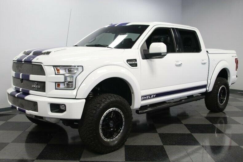 low miles 2016 Ford F 150 Shelby 4×4
