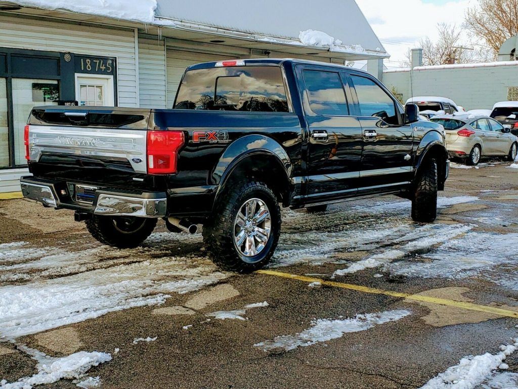 fully loaded 2018 Ford F 150 King Ranch pickup 4×4