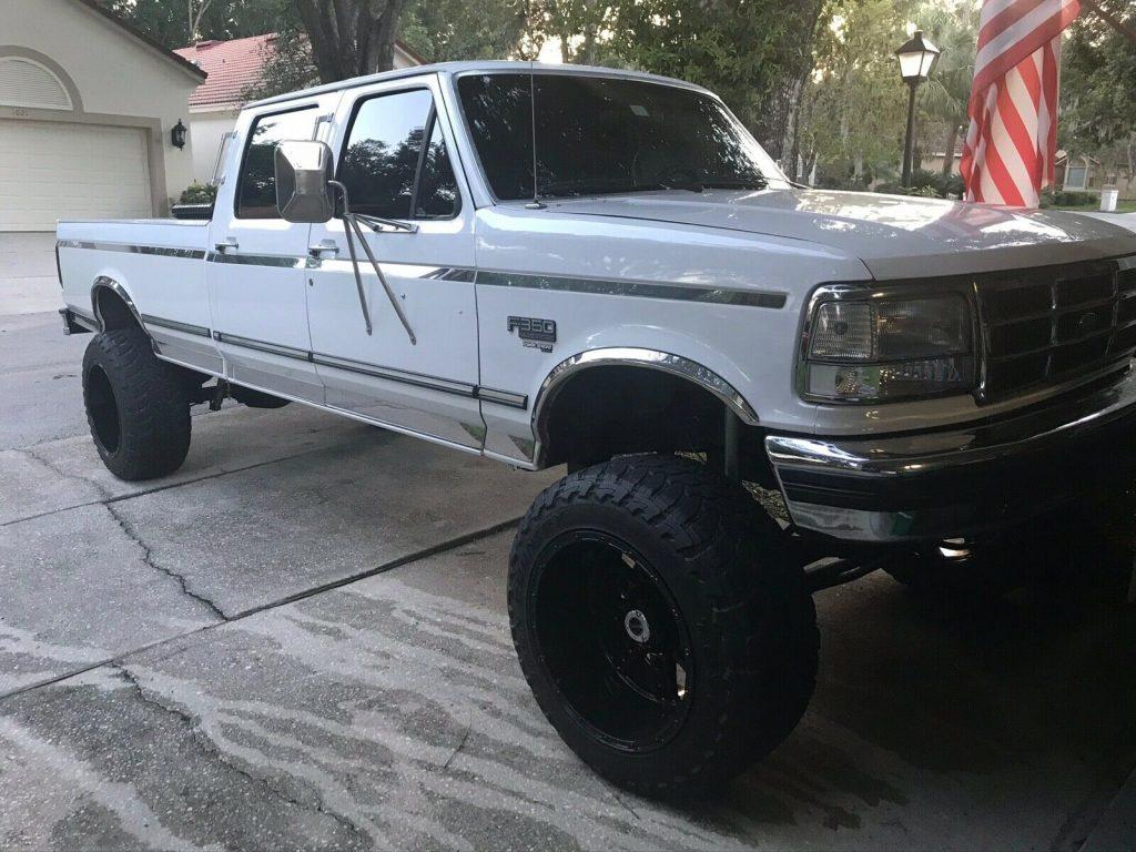 great running 1997 Ford F 350 XLT 4×4