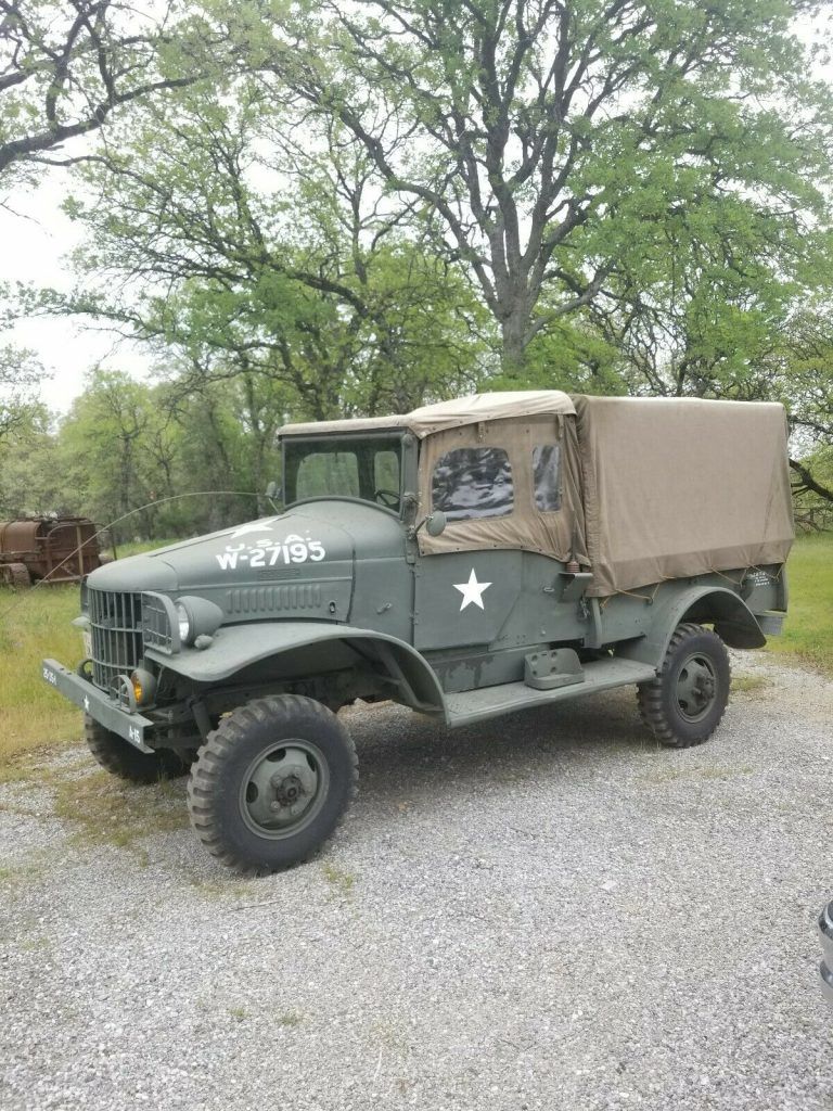 restored 1941 Dodge WC21 4×4