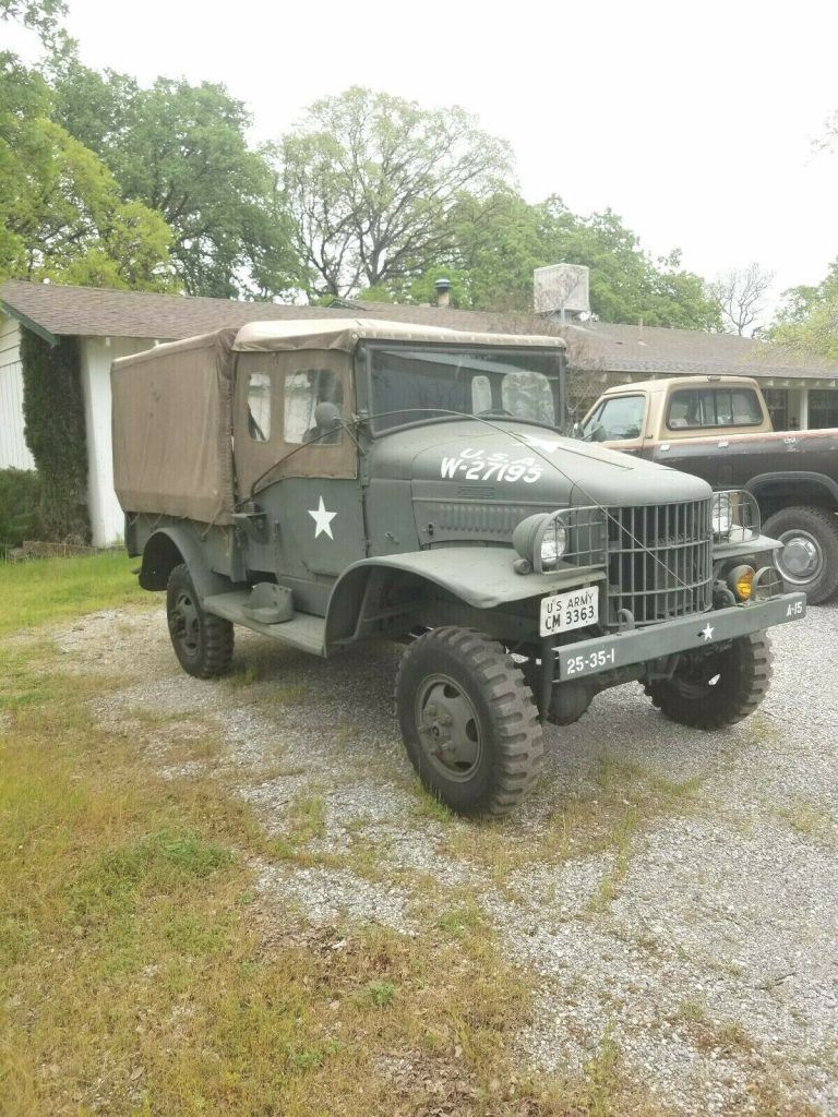 restored 1941 Dodge WC21 4×4