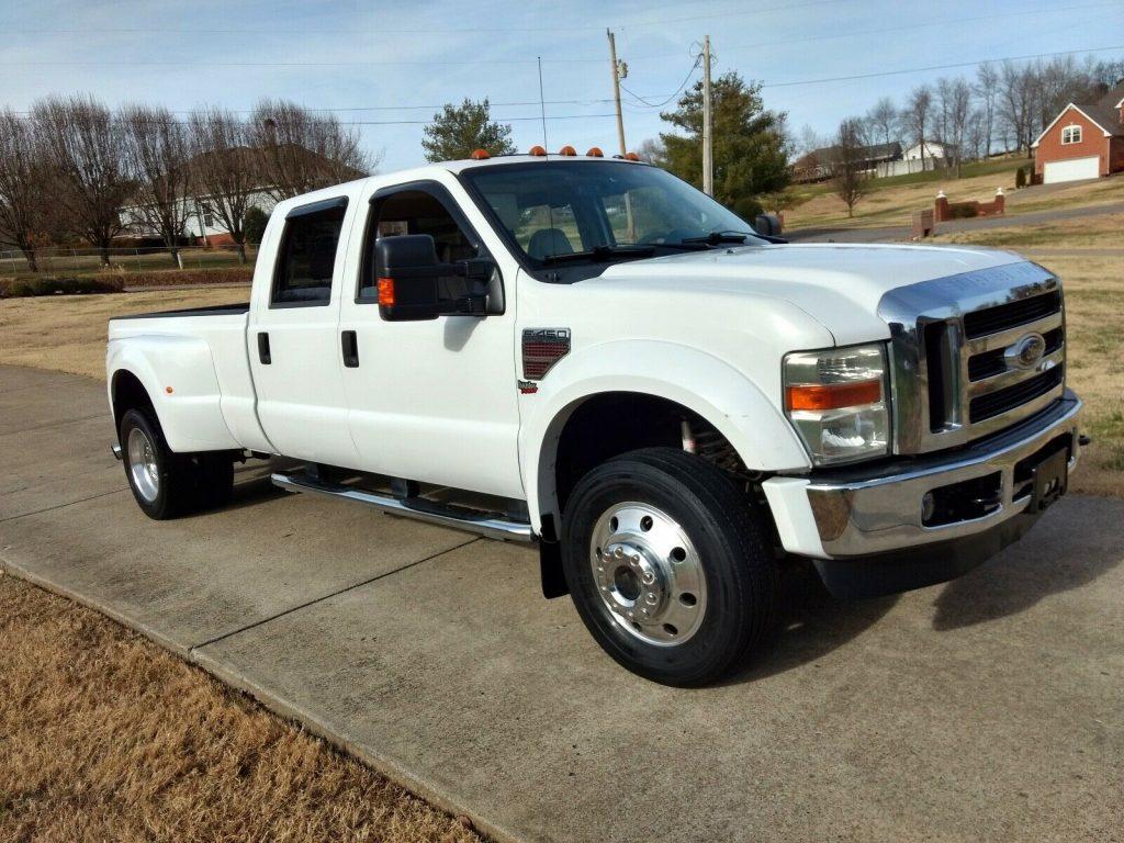 well equipped 2008 Ford F 450 Lariat 4×4