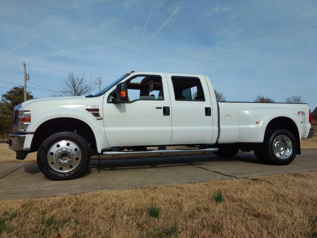 well equipped 2008 Ford F 450 Lariat 4×4