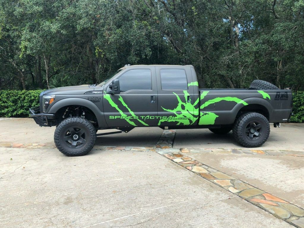 low miles 2012 Ford F 350 Baja Edition 4×4