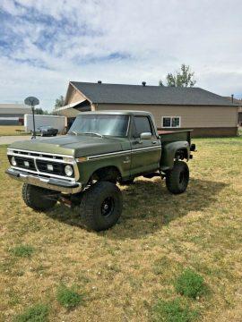 very solid 1976 Ford F 100 Ranger 4&#215;4 for sale
