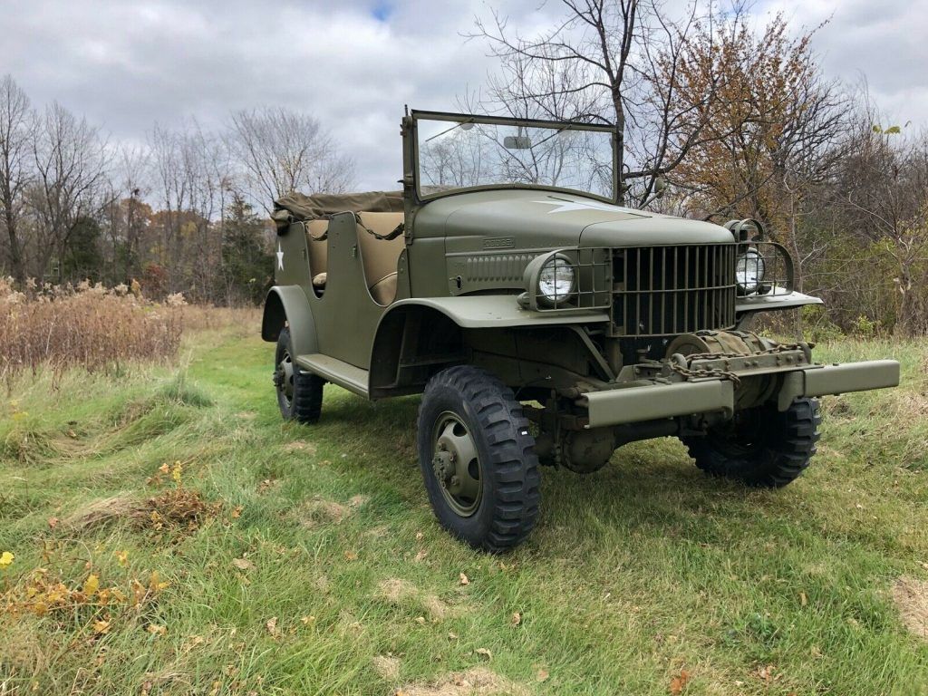 older restoration 1941 Dodge WC 24 Command Car WWII 4×4