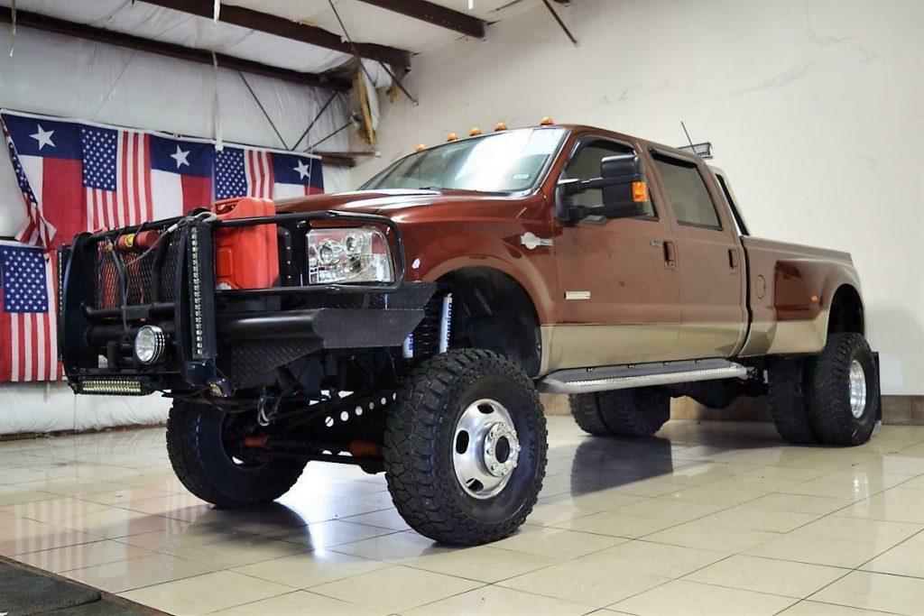 loaded 2005 Ford F 350 King Ranch LIFTED 4×4