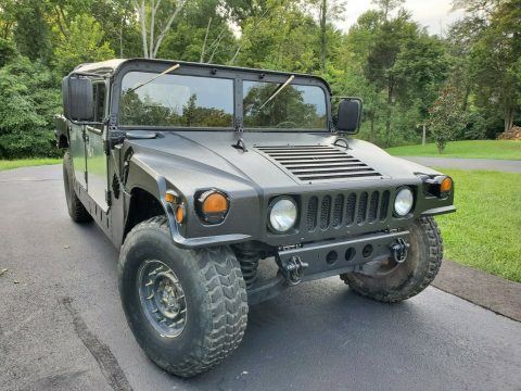low miles 1991 AM General Humvee military 4&#215;4 for sale