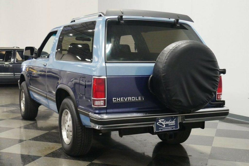 1987 Chevrolet S-10 Blazer 4X4 [highly original setup]