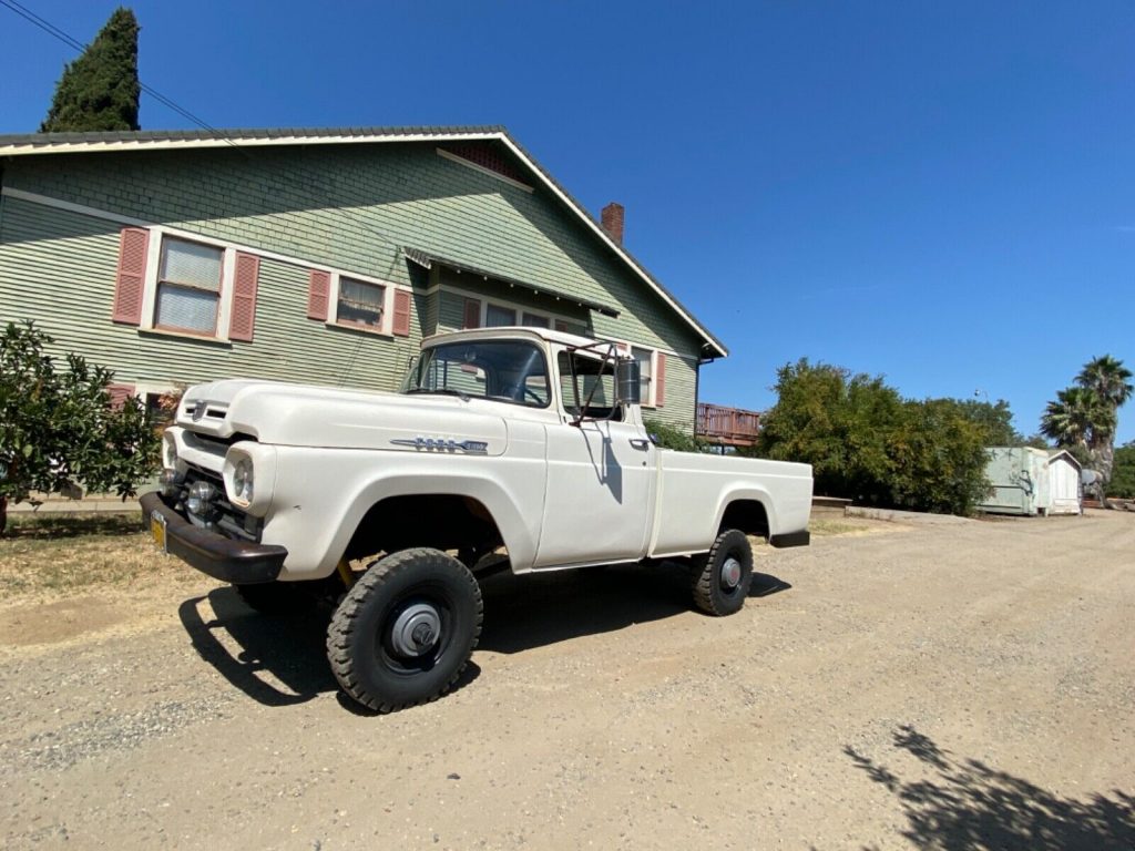 1960 Ford F-100 Deluxe 4×4 (factory original 4×4]