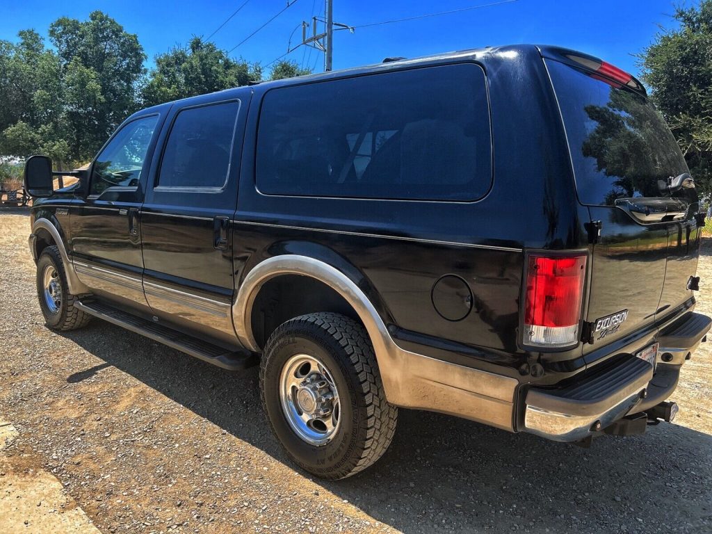 2001 Ford Excursion 4×4 Limited Triton V-10 [great shape]