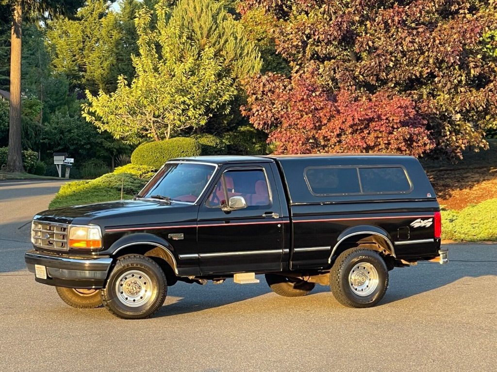 1995 Ford F-150 XLT Regular Cab Short Bed 4×4 [absolutely rust free]